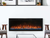 Modern Flames Spectrum Slimline 50" Electric Fireplace - SPS-50B
