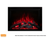 Traditional Built-In Electric Fireplace
