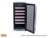 Summerset RFR-15W 15" Outdoor Rated Wine Cooler with Glass Door and Rack System