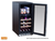 Summerset 15" Outdoor Rated Dual Zone Wine Cooler with Glass Door