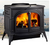 Vermont Casting Defiant Wood Stove, Twilight Enamel - 1980-CAT-C  TAX CREDIT QUALIFIED