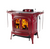 Vermont Casting Intrepid FlexBurn Cast Iron Wood-Burning Stove - Bordeaux Finish