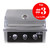 Wildfire Ranch PRO 30" Gas Grill, Black 304 Stainless Steel -WFPRO30G-BSS-NG(LP)