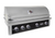 Wildfire Ranch PRO 42" Built-In Gas Grill, Black 304 Stainless Steel - WFPRO42G-BSS-NG(LP)