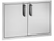 FireMagic Premium Double Access Doors with Trash Tray and Dual Drawers (21 x 30) - 53930SC-12