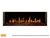 Multi-Sided HelioVison Linear Electric Fireplace
