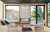Sierra Flame Lyon Series 4-Sided Linear See Through Gas Fireplace, NG - LYON-48