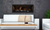Sierra Flame Lamego 45" Zero Clearance Contemporary Direct Vent Gas Fireplace, Electronic Ignition - LAMEGO-45-LIGHT-EI