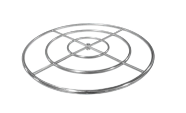 Firegear Stainless Steel 18" Fire Ring (Burner Only) - FG-FR-18SS
