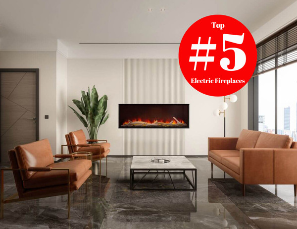 Napoleon Astound 62" Built-In Electric Fireplace - NEFB62AB