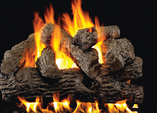 Real Fyre Royal English Oak 18" Classic Series G45 Standard Vented Gas Log Set - B-18-G45