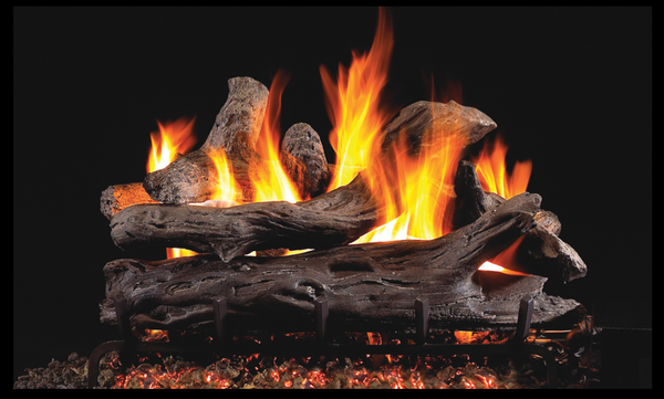 Real Fyre Coastal Driftwood Classic Series 18/20" Vented Standard See-Thru Gas Log Set - CDR-2-18/20
