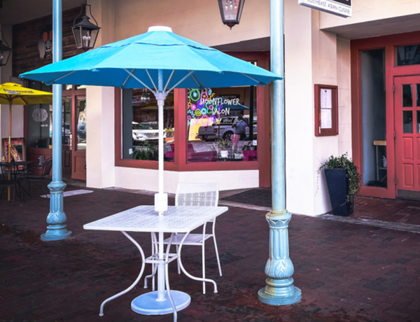 Current Luxury Helux Cafe Motorized Outdoor Umbrella - HX-1-07