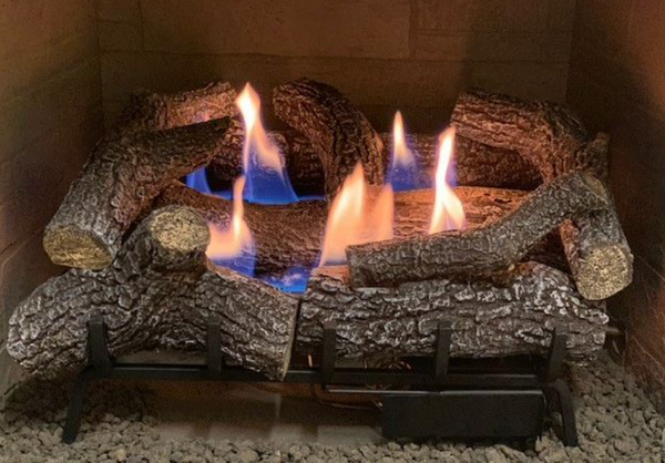 Everwarm Cumberland Series VF Gas Log Set - EWCL18(24,30)