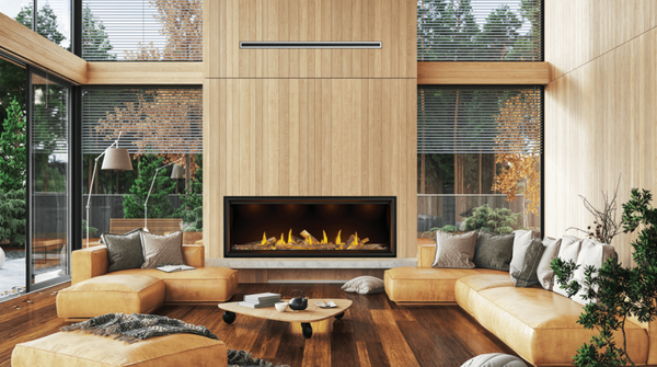 Napoleon Vector Tall 74" See-Through Linear Direct Vent Gas Fireplace