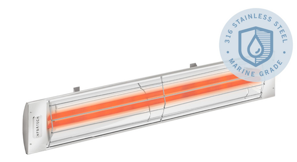Infratech Marine Grade CD-Series 39" Dual Element Electric Heater (240V) - CD4024MG
