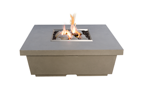 American Fyre Designs Contempo Square Chat Height Firetable - 784-xx-11-M2xC