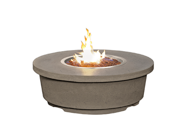 American Fyre Designs Contempo Round Chat Height Firetable - 782-xx-11-M2xC