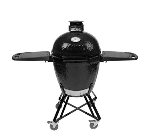 Primo Round Charcoal Ceramic All-In-One Grill - PGCRC
