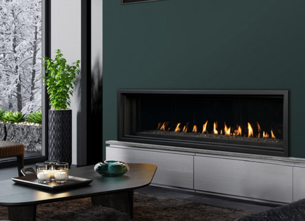 Kingsman ZCVRB 72" Linear Zero Clearance Direct Vent Gas Fireplace - ZCVRB72N