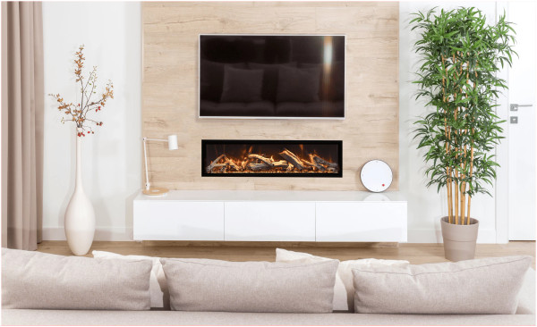 Amantii Symmetry Bespoke Xtra Tall 88" Built-In Electric Fireplace - SYM-88-XT-BESPOKE