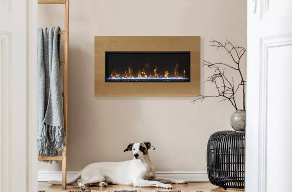 Amantii Panorama Extra Slim 40" Smart Built-In Electric Fireplace - BI-40-XTRASLIM