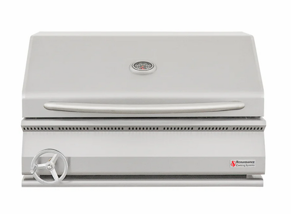 Renaissance Cooking Systems Premier Series 32" Built-In Charcoal Grill - RJCC32A