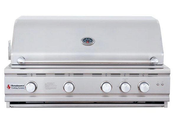 Renaissance Cooking Systems Cutlass Pro 38" Built-In Gas Grill - RON38B