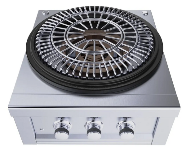 Sunstone 24" Power Cirque Flat-Top Griller Package  – SUN24PCB-PB