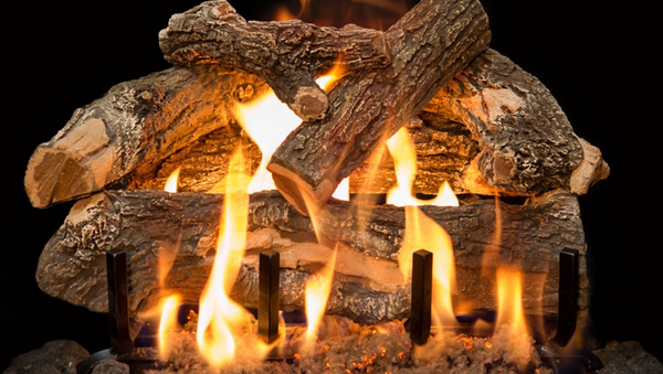 Grand Canyon Outdoor Series 18" Arizona Weathered Oak Vented Gas Log Set - AWO18LOGS-OD