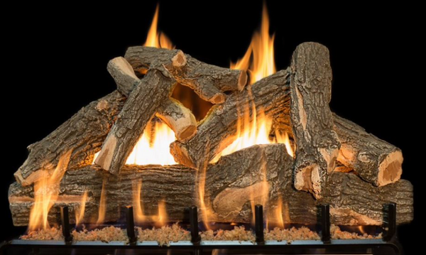 Grand Canyon Outdoor Series 36" Arizona Weathered Oak Vented Gas Log Set - AWO36LOGS-OD