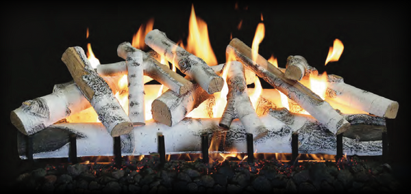 Grand Canyon Outdoor Series 48" Quaking Aspen Vented Gas Log Set - ASPEN48LOGS-OD