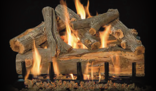 Grand Canyon Arizona Juniper 24" See - Through 2-Burner Vented Gas Log Set - AJST24LOGS