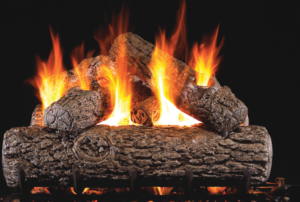 Real Fyre Golden Oak 24" Classic Series G45 Standard Vented Gas Log Set - R-24-G45