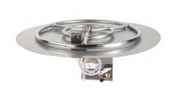 Grand Canyon Outdoor Round Flat Stack 24" Fire Pit Stack Set - RFS-24-NG