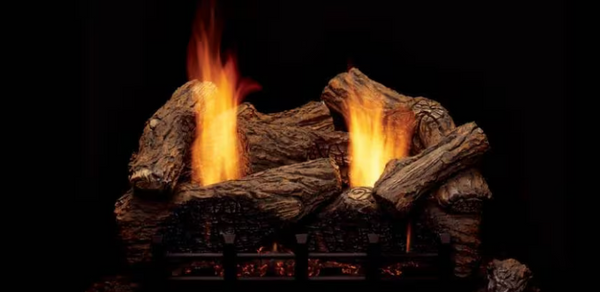 Monessen Highland Oak Series 18" Refractory Vent-Free Gas Log Set - HO18-R