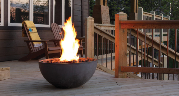 Barbara Jean Collection 30" Fire Bowl with Round Burner - FPB30 Barbara Jean Collection 30" Fire Bowl with Round Burner - FPB30