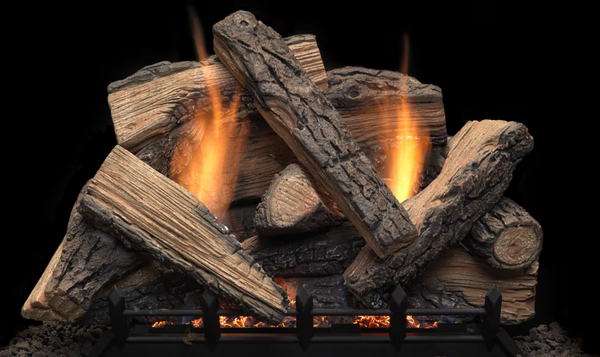 Monessen Stony Creek Series 24" Refractory Vent-Free Gas Log Set - SC24-R