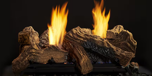 Monessen Natural Blaze See-Through Series 27" Vent-Free Gas Log Set - NBST27-F