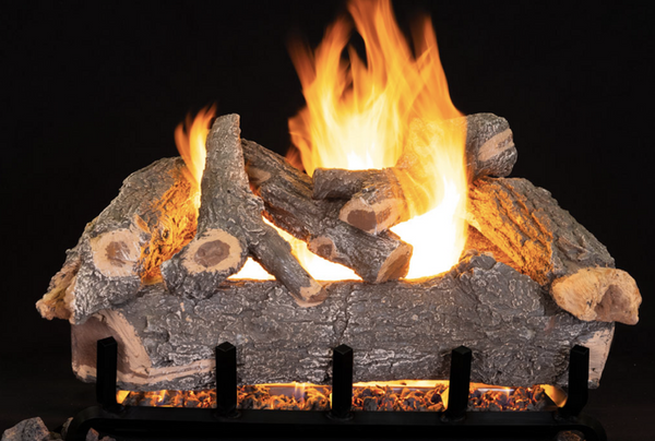 Superior Smoky Weathered Oak 36" Dual-Flame Vented Log Set - SMOKYWEATHERED36