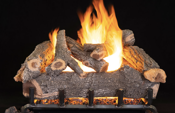Superior Smoky Weathered Oak Series 30" Outdoor Vented Gas Log Set - SMOKYWEATHERED30-O
