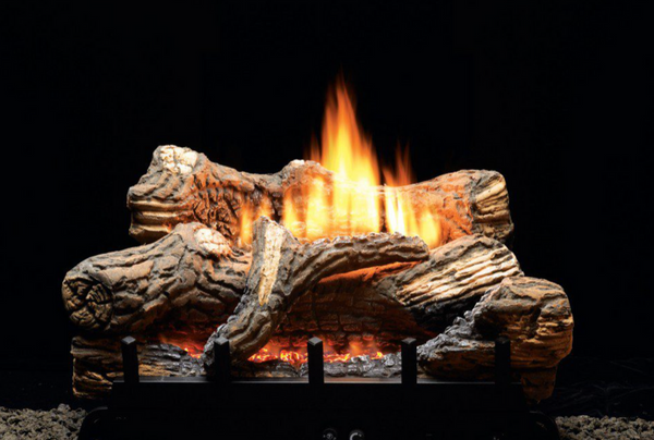 Empire Flint Hill Series 24" Log and Burner Package - PKLFH24NV