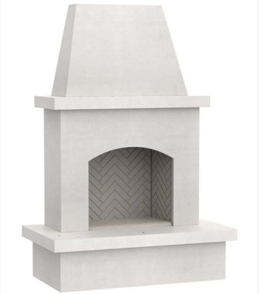 American Frye Design Contractor Model with Moulding Vent-Free Outdoor Fireplace American Frye Design Contractor Model with Moulding Vent-Free Outdoor Fireplace