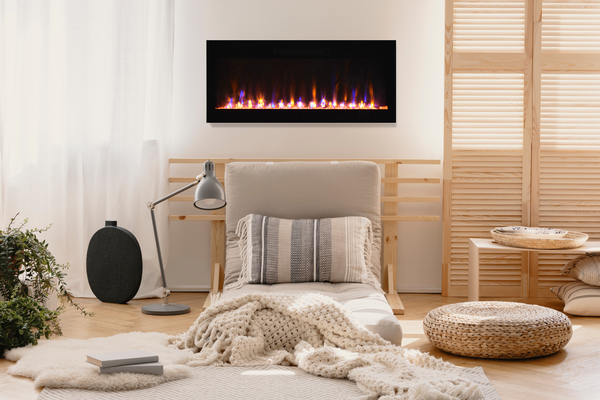 Amantii Fire & Ice Evolution 36" Wall Mounted/Built-In Electric Fireplace - EVO3620