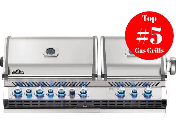 Napoleon Prestige PRO 825 RBI Stainless Steel Built-in Gas Grill - BIPRO825RBIPSS-3