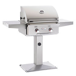 AOG T-Series 24" Post Mount Multi-Family/Commercial Grill - 24T