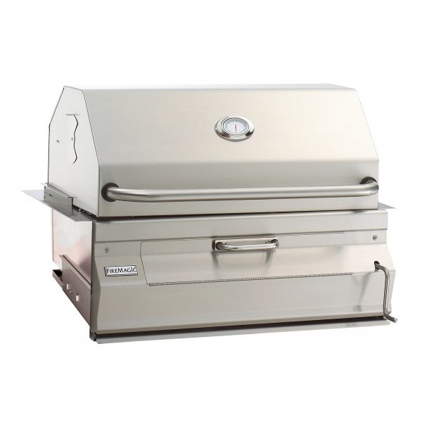 Fire Magic Legacy Charcoal 30" Stainless Steel Built-In Grill - 14-SC01C-A