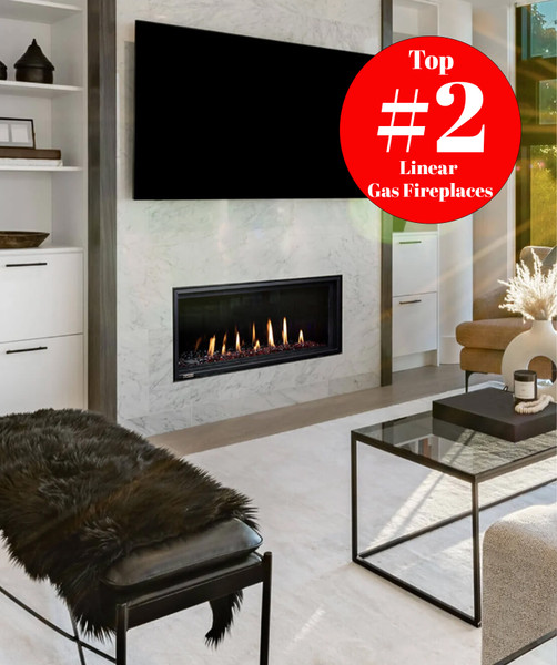 Montigo DelRay Linear 36" Full Load Gas Fireplace - DRL3613NI-2