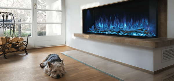 Modern Flames 80" Landscape Pro Built-in Multi-Sided Electric Fireplace - LPM-8016