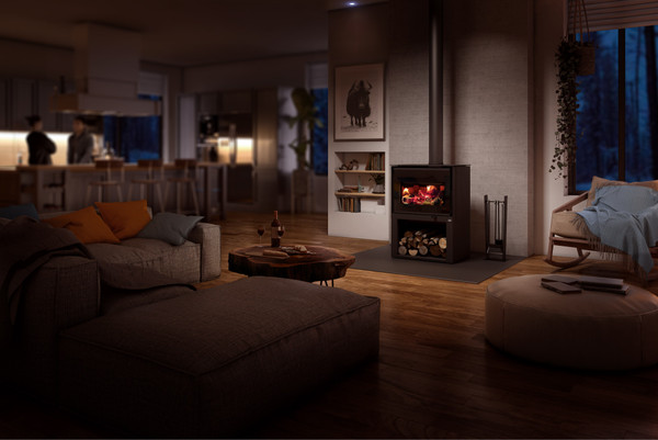 Osburn INSPIRE 2000 Wood Stove - Steel Base